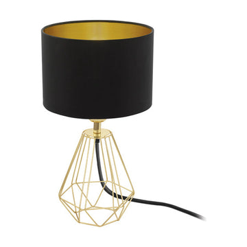Eurolux Table Lamp Carlton2 165mm Black/Gold - image 01