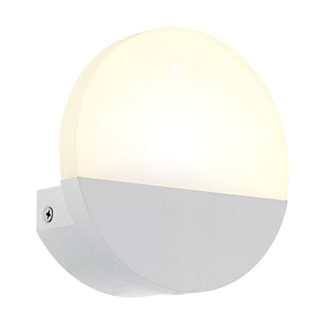 Eurolux Wall Light Metrass1 Round White in Electrical & Lighting,Lighting,Interior Lighting