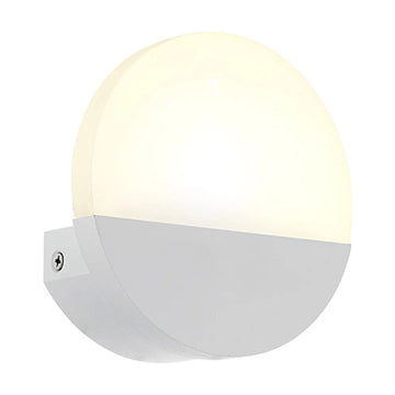 Eurolux Wall Light Metrass1 Round White - image 01