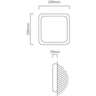 Eurolux Wall Light Manilva1 LED Chrome - image 01