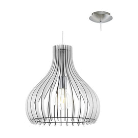 Eurolux Pendant Tindori 380mm White - image 01