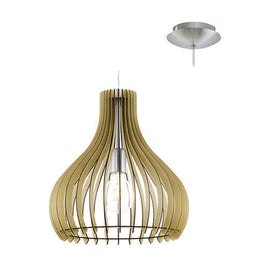 Eurolux Pendant Tindori 380mm Maple - image 01