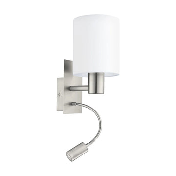 Eurolux Wall Light Pasteri 2LT White - image 01