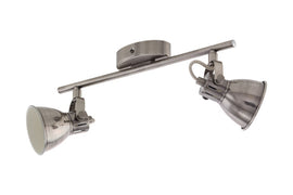 Eurolux Seras 2LT Spotlight Antique Nickel in Electrical & Lighting,Lighting,Interior Lighting
