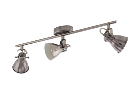 Eurolux Seras 3LT Spotlight Antique Nickel in Electrical & Lighting,Lighting,Interior Lighting