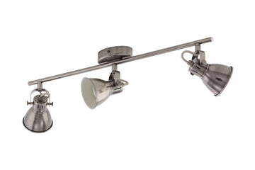 Eurolux Seras 3LT Spotlight Antique Nickel in Electrical & Lighting,Lighting,Interior Lighting