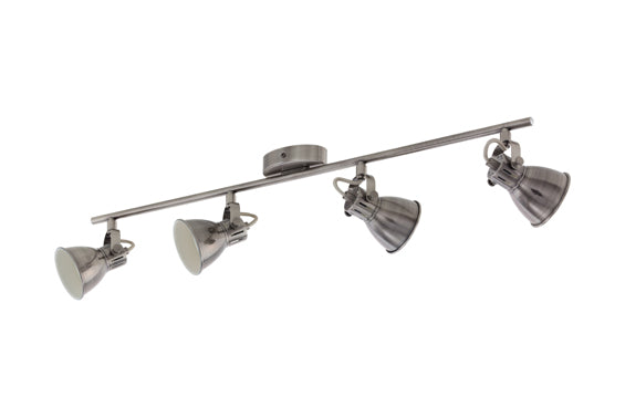 Eurolux Seras 4LT Spotlight Antique Nickel in Electrical & Lighting,Lighting,Interior Lighting