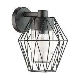 Eurolux Canove Outdoor Wall Light Black E27 in Electrical & Lighting,Lighting,Exterior Lighting