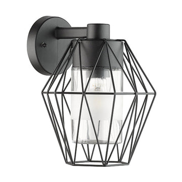 Eurolux Canove Outdoor Wall Light Black E27 in Electrical & Lighting,Lighting,Exterior Lighting