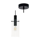 Eurolux Pendant Montefino 1LT 110mm Black - image 01