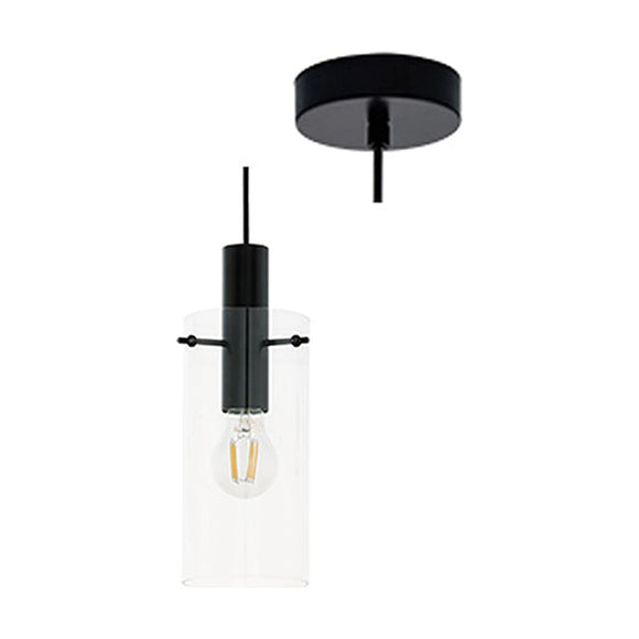 Eurolux Pendant Montefino 1LT 110mm Black - image 01