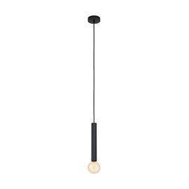 Eurolux Pendant Cortenova 1LT Black E27 1x60w - image 01