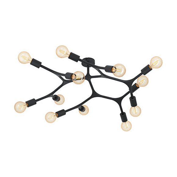 Eurolux Bocadella1 12LT Ceiling Light 920mm Black - image 01