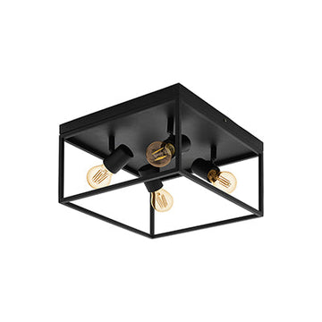 Eurolux Silentina 4LT Ceiling Light 360mm Black in Electrical & Lighting,Lighting,Interior Lighting