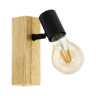 Eurolux 1LT Spotlight Townshend 3 Bar 165mm Wood in Electrical & Lighting,Lighting,Interior Lighting
