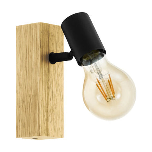 Eurolux 1LT Spotlight Townshend 3 Bar 165mm Wood - image 01