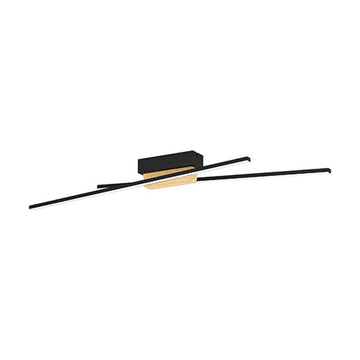 Eurolux Panagria Ceiling Light Black/Brown LED 2x13w - image 01