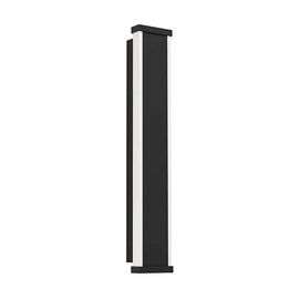 Eurolux Wall Light Neviano Outdoor Black Height 380mm - image 01