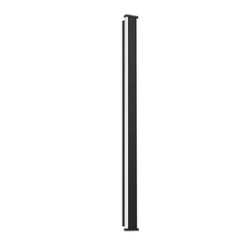 Eurolux Wall Light Neviano Outdoor Black Height 970mm in Electrical & Lighting,Lighting,Exterior Lighting