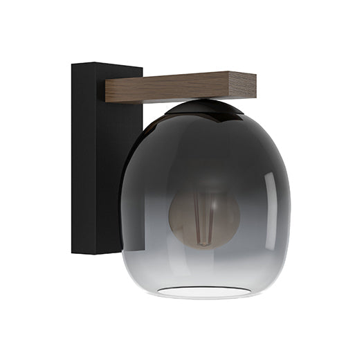 Eurolux Wall Light Filago Black E27 1x40w in Electrical & Lighting,Lighting,Interior Lighting
