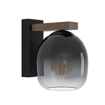 Eurolux Wall Light Filago Black E27 1x40w in Electrical & Lighting,Lighting,Interior Lighting