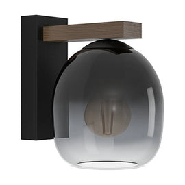 Eurolux Wall Light Filago Black E27 1x40w - image 01