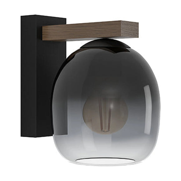 Eurolux Wall Light Filago Black E27 1x40w - image 01