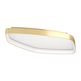 Eurolux Vallerosa Ceiling Light Brushed Brass LED 25.2w 3000K in Electrical & Lighting,Lighting,Interior Lighting