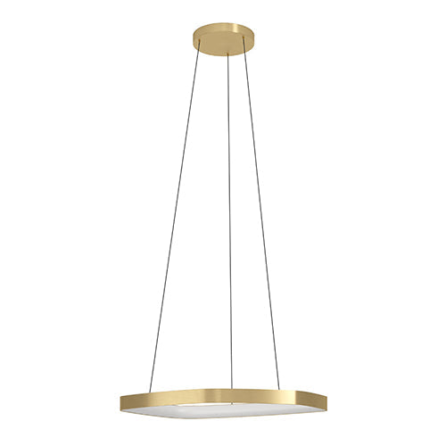 Eurolux Pendant Vallerosa Brushed Brass LED 25.2w 3000K in Electrical & Lighting,Lighting,Interior Lighting