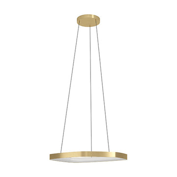 Eurolux Pendant Vallerosa Brushed Brass LED 25.2w 3000K - image 01