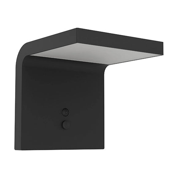 Eurolux Spiante Solar Wall Light Black - image 01