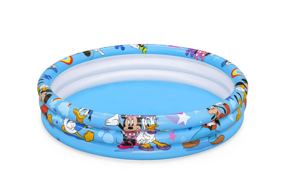 image of Bestway 3-Ring Swimming Pool Mickey Mouse 140L Dia. 1.22m x H25cm