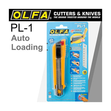 Olfa Professional Pro Load Heavy Duty Cutter 18mm Blades Auto Re Load - image 01