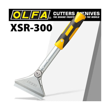 Olfa Heavy Duty Scraper 300mm With 0.8mm Blade And Safety Blade Cover - image 01