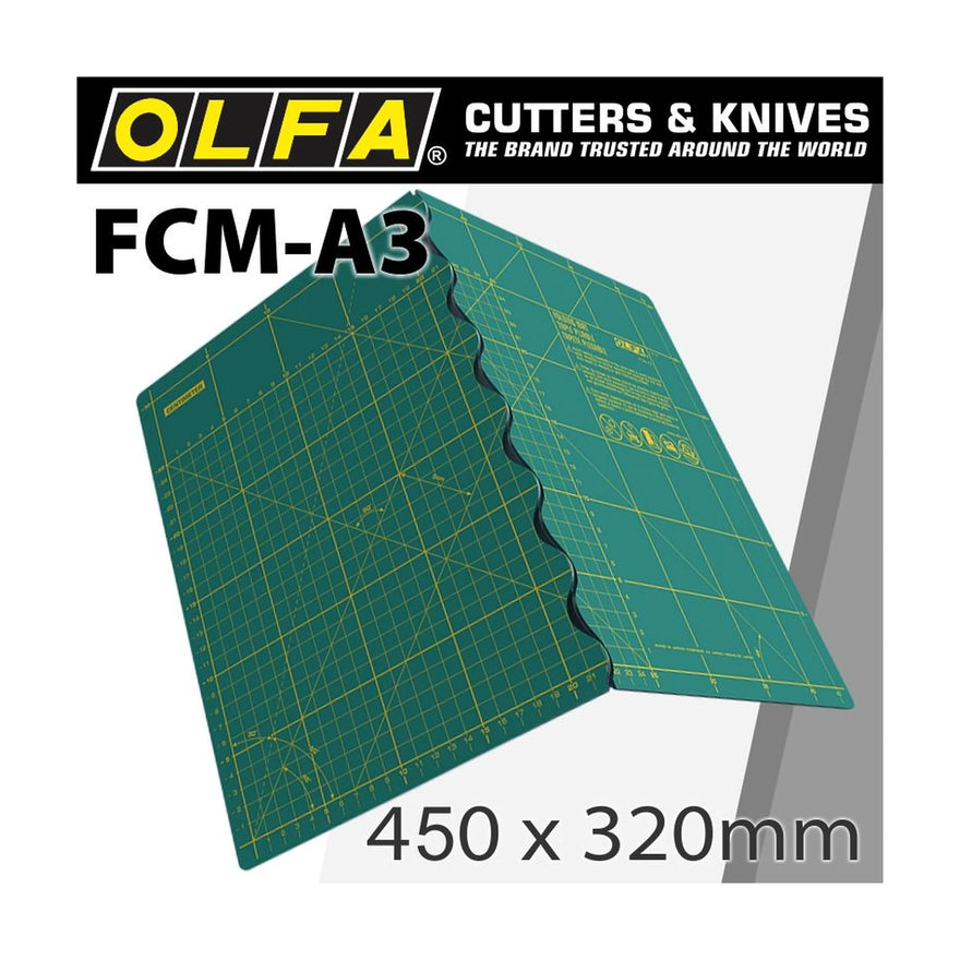 Olfa Folding Mat For Rotary Cutters 450X320X2.0mm - image 01