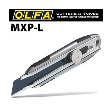 Olfa Cutter 18mm With Blade Wheel Lock + Excelblack Blade - image 01