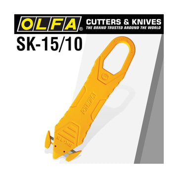 Olfa Disposable Safety Knife With Concealed Blade X10Pack - image 01