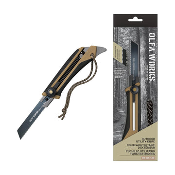 Olfa Outdoor Utiliyu Knife Sand Colour - image 01