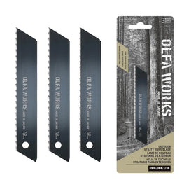 Olfa Outdoor Utility Knife Spare Blade 3Pk - image 01