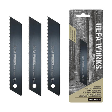 Olfa Outdoor Utility Knife Spare Blade 3Pk - image 01