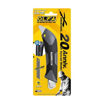 Olfa Cutter Heavy Duty Cutter Gray Auto Lock - image 01