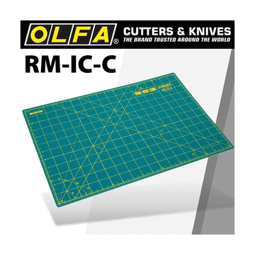 Olfa Mat Rotary 450 X 300mm Metric & Inch Double Sided - image 01