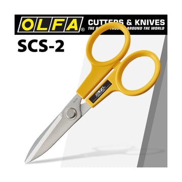 Olfa Scissors W/Serrated Ss Blades 173mm - image 01
