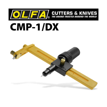 Olfa Compass Cutter With Ratchet & 10 Spare Blades - image 01