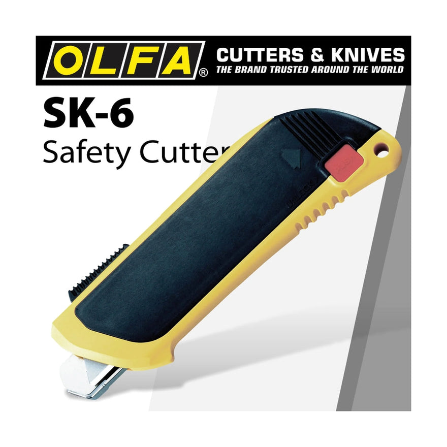 Olfa Safety Knife Auto Retract 17.5mm Auto-Gaurd System - image 01