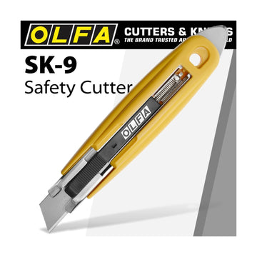 Olfa Safety Knife With Tape Slitter Box Opener Cutter - image 01