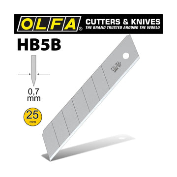 Olfa Blades HB-5B 5/Pack 25mm - image 01