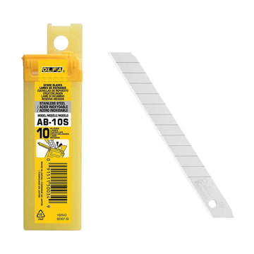 Olfa Blades Stainless Steel 10/Pack 9mm Carded - image 01