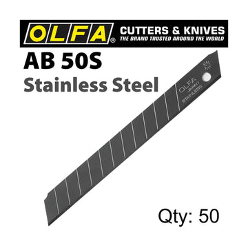 Olfa Blades Stainless Steel 50/Pack 9mm - image 01