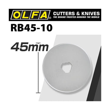 Olfa Blades Rotary Rb45-10 10/Pack 45mm - image 01